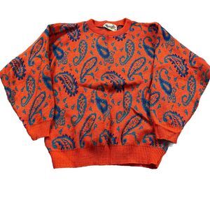 Vintage Paisley Sweater